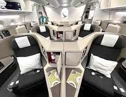 cathay pacific long haul business flight