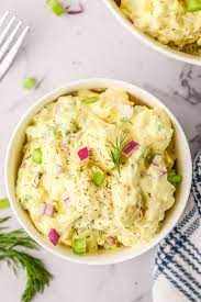 easy potato salad recipe no eggs