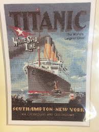 Titanic Cross Stitch Chart By Heritage Stitchcraft From