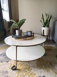 Ikea Glass Round Coffee Table