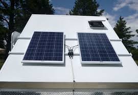 200 Watts Solar On My A Frame Forest