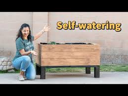 Diy Self Watering Raised Planter Bed