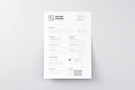 Free Minimalistic And Clean Resume Template Creativebooster