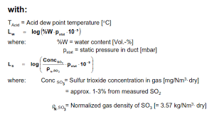 Environmental Calculation Formulas