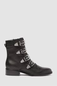 Shop Black Marc Fisher Diante Buckle Boots For Women Nisnass