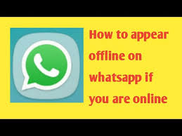 Invisible on whatsapp to hide last access. How To Appear Offline On Whatsapp Youtube