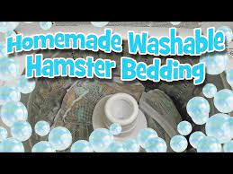My Homemade Washable Hamster Bedding By