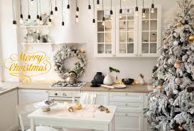 christmas kitchen festive decor