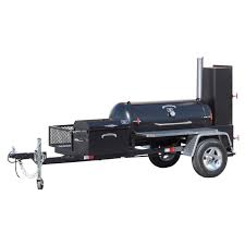 ts120 barbeque smoker trailer w warmer