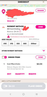 As a dd perks member, you can earn five points for every dollar that you spend on qualifying purchases at dunkin'. The Dunkin App Does Not Let You Combine Gift Cards Split Orders Between Dd Cards Other Payment Nor Add Denominations Less Than 1 To Your Dd Card Balance Either Pay With A Cc