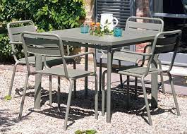 Silver orchid crawford metallic square dining table base. Emu Star Square Garden Dining Table Emu Garden Furniture