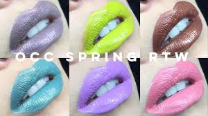obsessive pulsive cosmetics occ liptar rtw spring 16