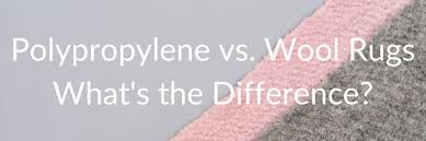 polypropylene vs wool rug which one is