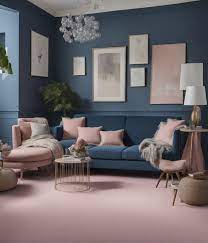 carpet color for hague blue walls