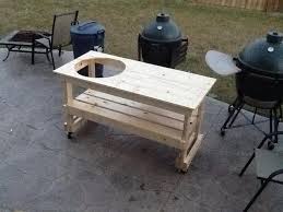Of course, many of us have it at home to enjoy delicious barbeques but what about convenience in using? How To Build A Table For A Large Big Green Egg Winnipeggheads
