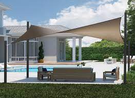 Installing shade sails can add shade and cover to your backyard patio or pool space from the sun! Outdoor Sun Shade Sails And Patio Shade Sails Coolaroo