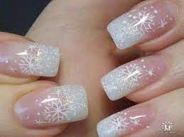 Pin by Kristen Domon on Fashion | Winter wedding nails, Winter nail  designs, Christmas nails acrylic