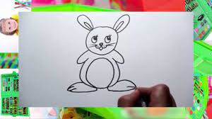 Dạy Bé Yêu Tập Vẽ - Vẽ Con Thỏ Xinh - YouTube
