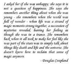 Douglas Coupland on Pinterest | Girlfriends, Quote and Sad Quotes via Relatably.com