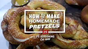 homemade soft pretzel kit