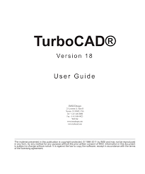 Turbocad Reference Manual Manualzz Com