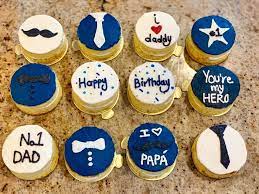 Happy Fathers Day Mini Cake gambar png