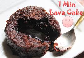 microwave chocolate lava cake recipe