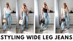 wide leg jeans for women how to wear