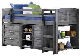 donco loft bed with slide clearance 55