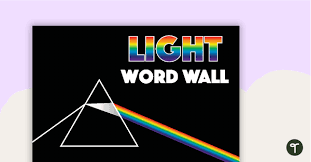 light word wall voary teach starter