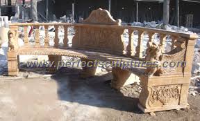 Stone Marble Antique Garden Chair For