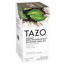 tazo english breakfast tear bag 24