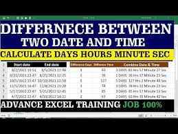 calculate difference between two dates