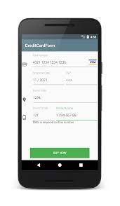 Make use of gradients, tones, highlights, shadows, and 3d effects. Android Credit Card Form Tutorial Coding Demos