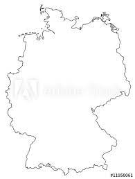 Was gut oder was schlecht ist. Deutschland Karte Umriss Germany Map Buy This Stock Vector And Explore Similar Vectors At Adobe Stock Adobe Stock
