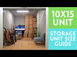 storage unit size guide 10x15 unit