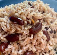 authentic jamaican rice peas