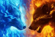 Animated photo wolves en 2019 wallpapers de lobos fondo. Fire Wolf Gifs Tenor