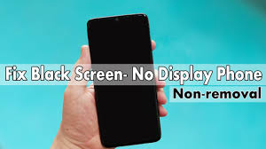how to fix black screen problem on