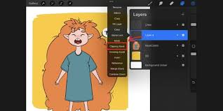how to use clipping masks in procreate