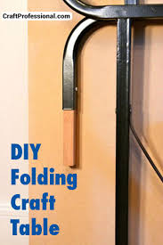 Diy Folding Craft Tables Tutorial For