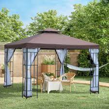 Outsunny 10 X10 Garden Gazebo Patio