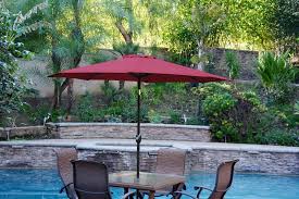 Aluminum Patio Market Umbrella Tilt