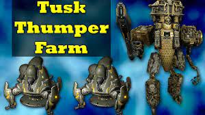 tusk thumper farming