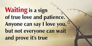 es about waiting for love waiting