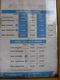 However, the bus stop timetables as well as the myrapid website. File Rapidkl Bus Timetable Jpg Wikipedia