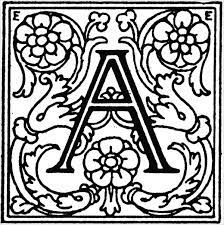 8 decorative alphabet letters free