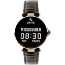 Buy Missguided MG075RGM Black Leather Ladies Smart Watch - Tic Watches