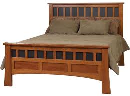 Mission Canyon Oak Antique Bed