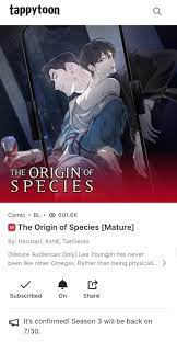 The Origin of Species notice. Page 2 - Mangago